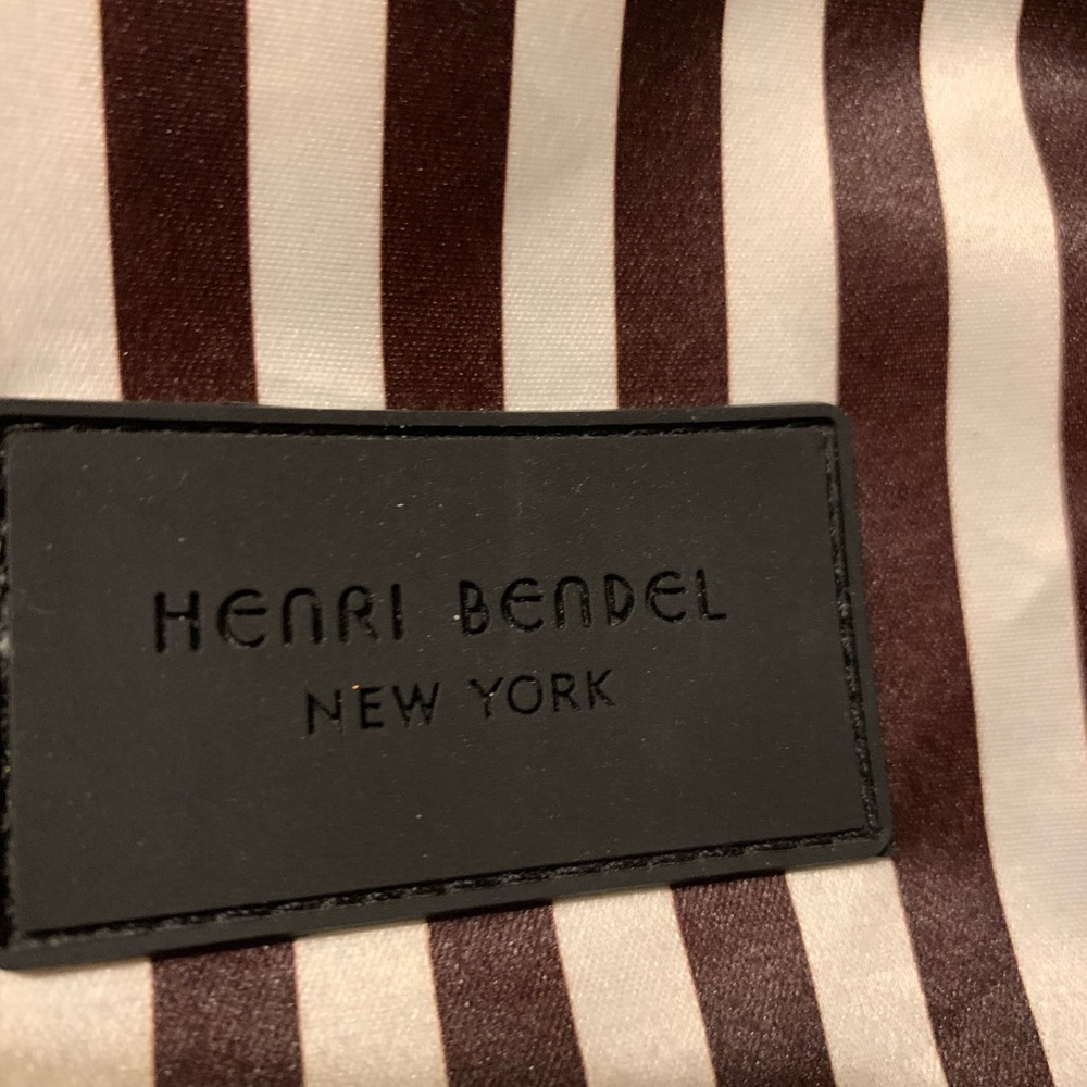 SOLD Sz 8 Henri Bendel Black Slides & Sleeper - Picture 12 of 12